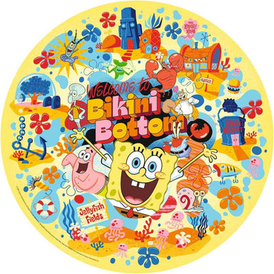 Spongebob Squarepants 500 Pc Round Puzzle