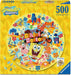 Spongebob Squarepants 500 Pc Round Puzzle