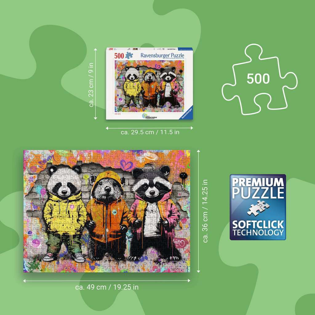 Furry Friends 500 Pc Puzzle