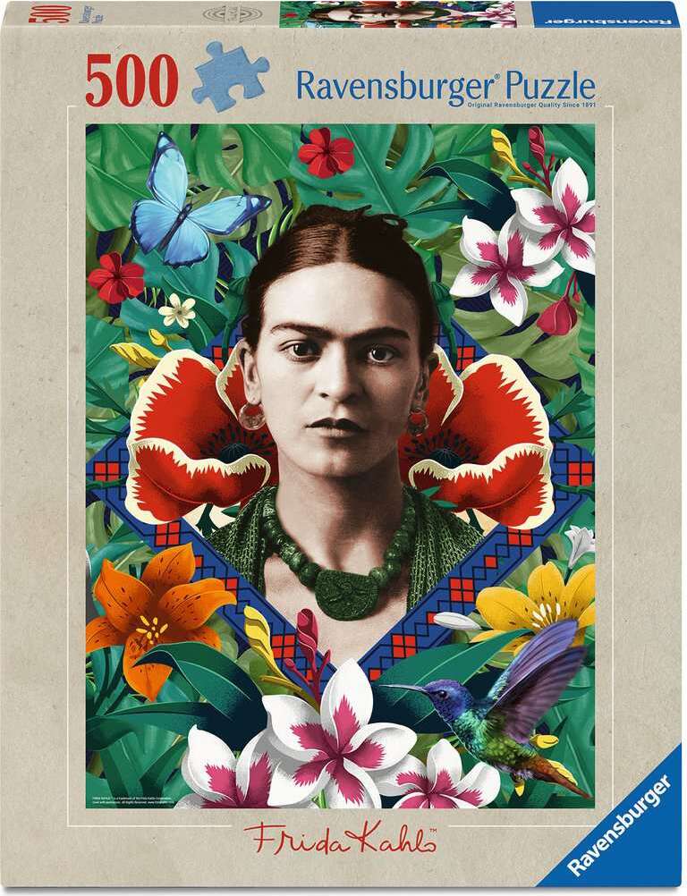 Frida Kahlo, Blooming Fantasy 500 Pc vert