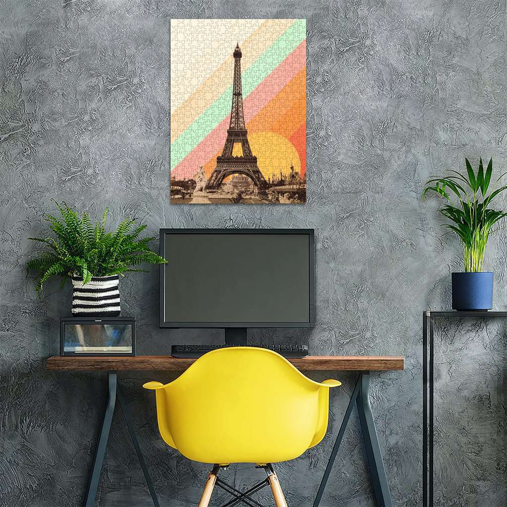Paris Rainbow 500 Pc Puzzle vert