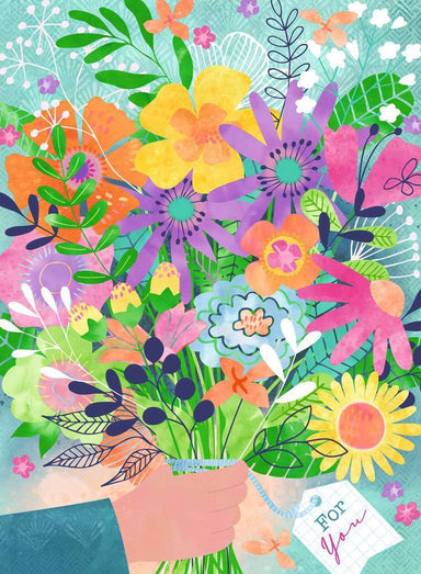Flowers for You 500 Pc Puzzle vert
