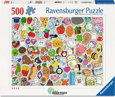 Cute Kawaii Chaos 500 Pc Puzzle
