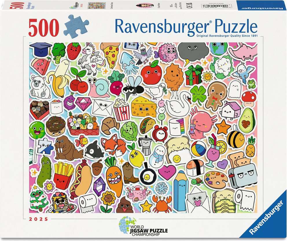 Cute Kawaii Chaos 500 Pc Puzzle