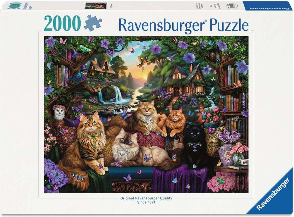 Cat Tail Cottage 2000 Pc Puzzle