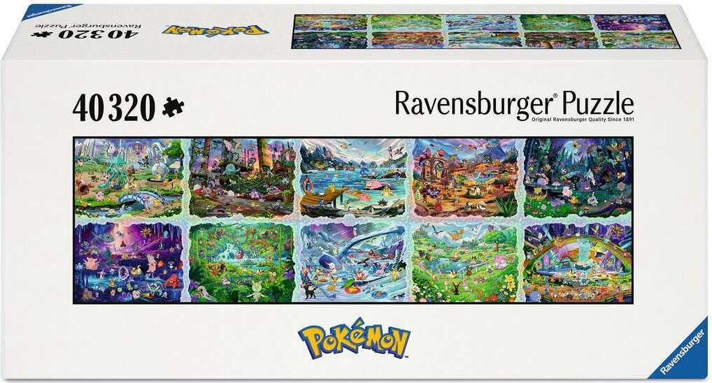 Pokémon Celebration Journey 40,320 Pc Puzzle