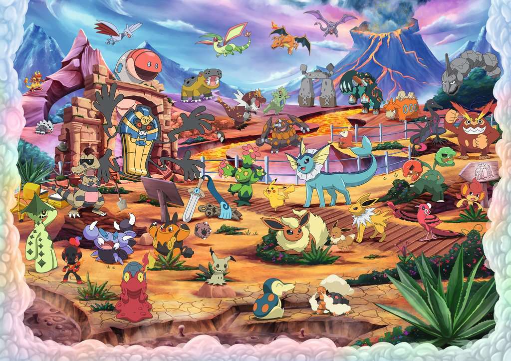 Pokémon Celebration Journey 40,320 Pc Puzzle