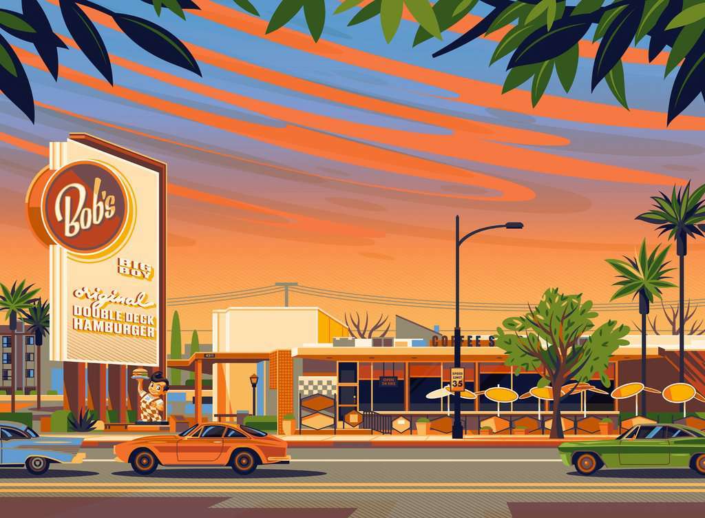 American Diner 500 Pc puzzle