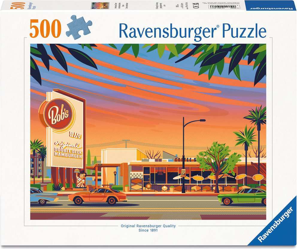 American Diner 500 Pc puzzle