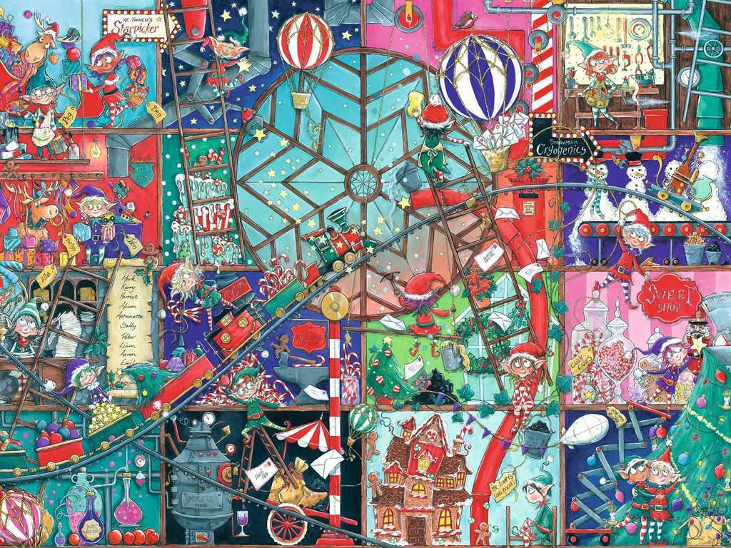 The Elf Factory 1500 Pc Puzzle