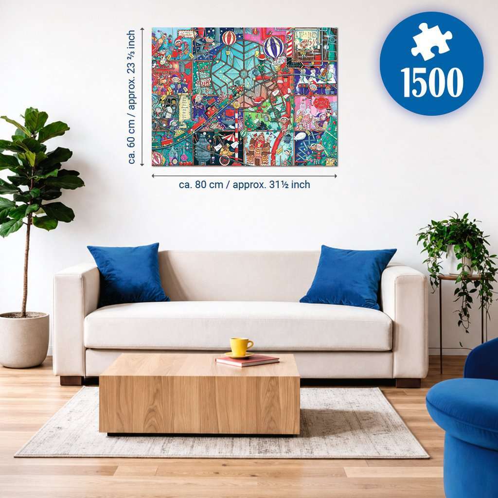 The Elf Factory 1500 Pc Puzzle