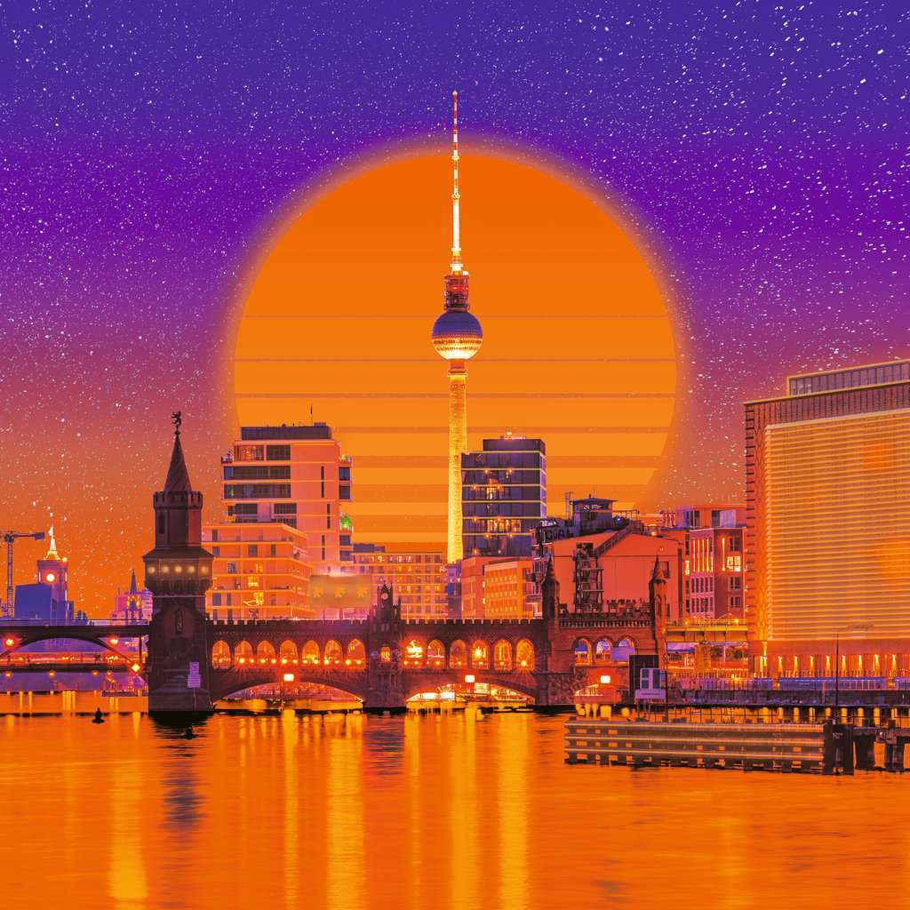Neon Berlin 500 Pc Puzzle