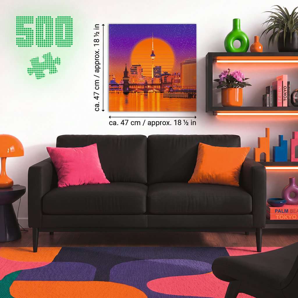Neon Berlin 500 Pc Puzzle