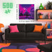 Neon Los Angeles 500 Pc Puzzle