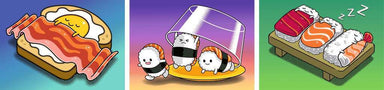 Kawaii Breakfast, Lunch & Dinner 3x100pc Mini Puzzles