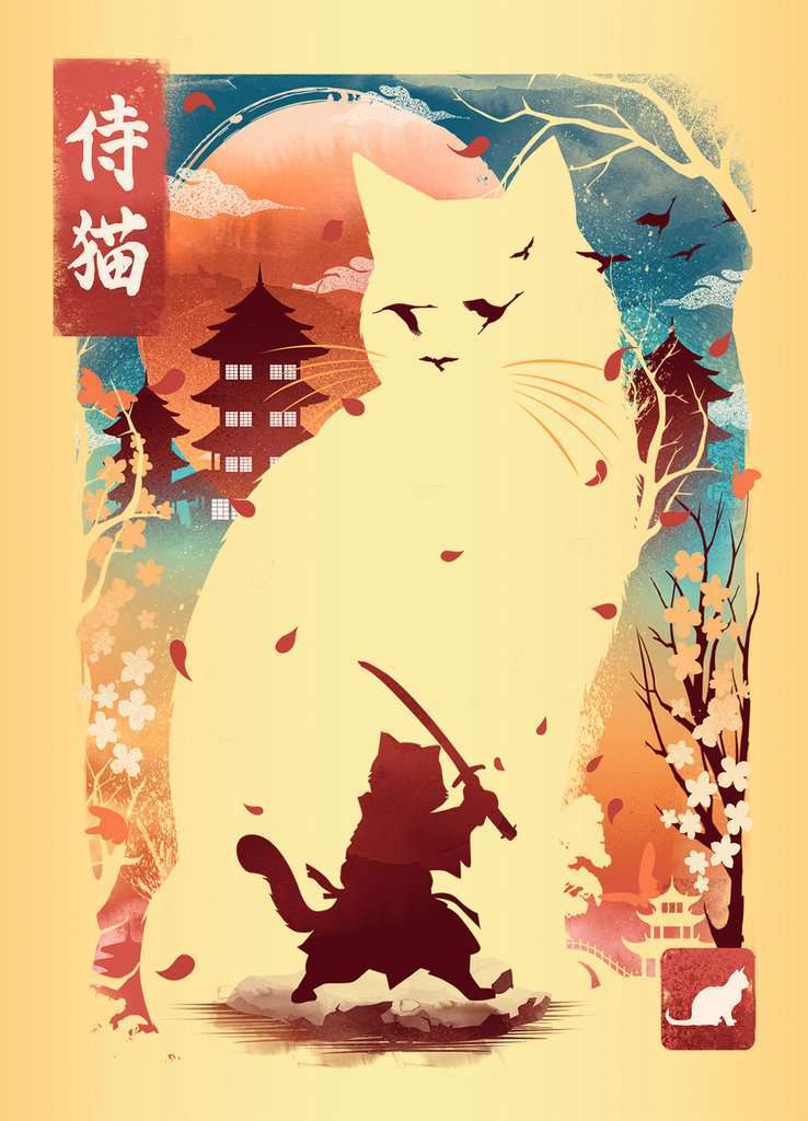 Cat Warrior, Red Panda & Dragon 3x100pc Mini Puzzles