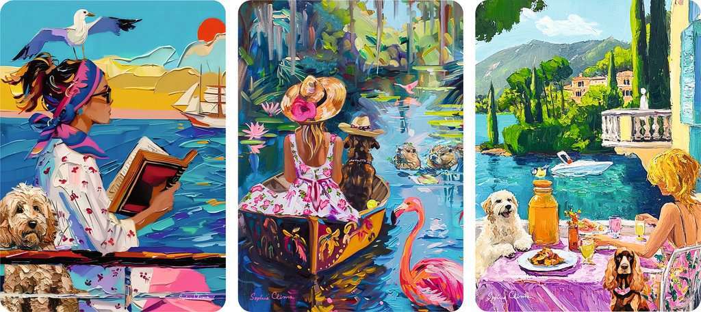 Have Dog, Will Travel 3x100pc Mini Puzzles