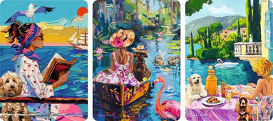 Have Dog, Will Travel 3x100pc Mini Puzzles