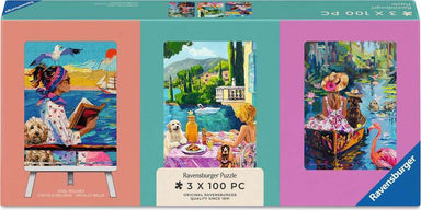 Have Dog, Will Travel 3x100pc Mini Puzzles