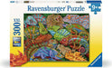 Riveting Reptiles 300 Pc Puzzle
