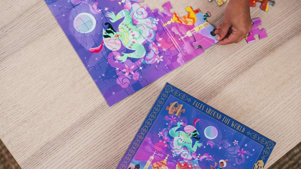 The Thousand and One Nights Puzzle (64 pc)