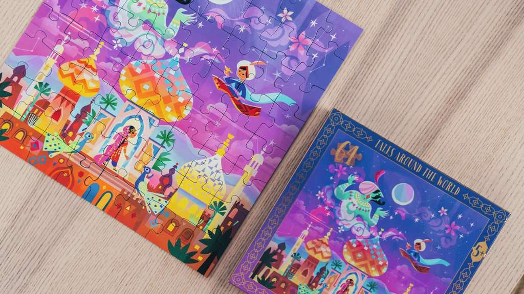 The Thousand and One Nights Puzzle (64 pc)