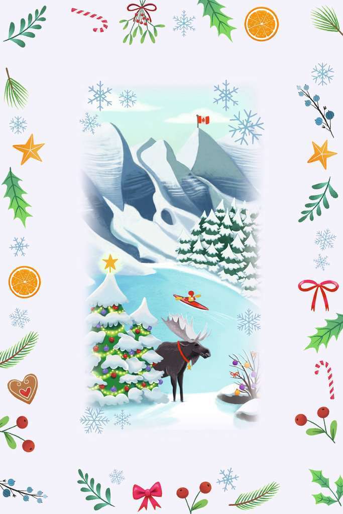 Christmas Puzzle Advent Calendar Puzzle (54 pc)