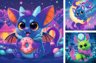 Little Demons 3x49pc puzzles