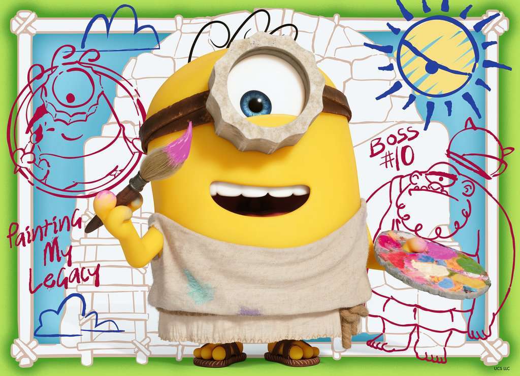 Minions 3 Ooops 4x100 Pc Puzzles