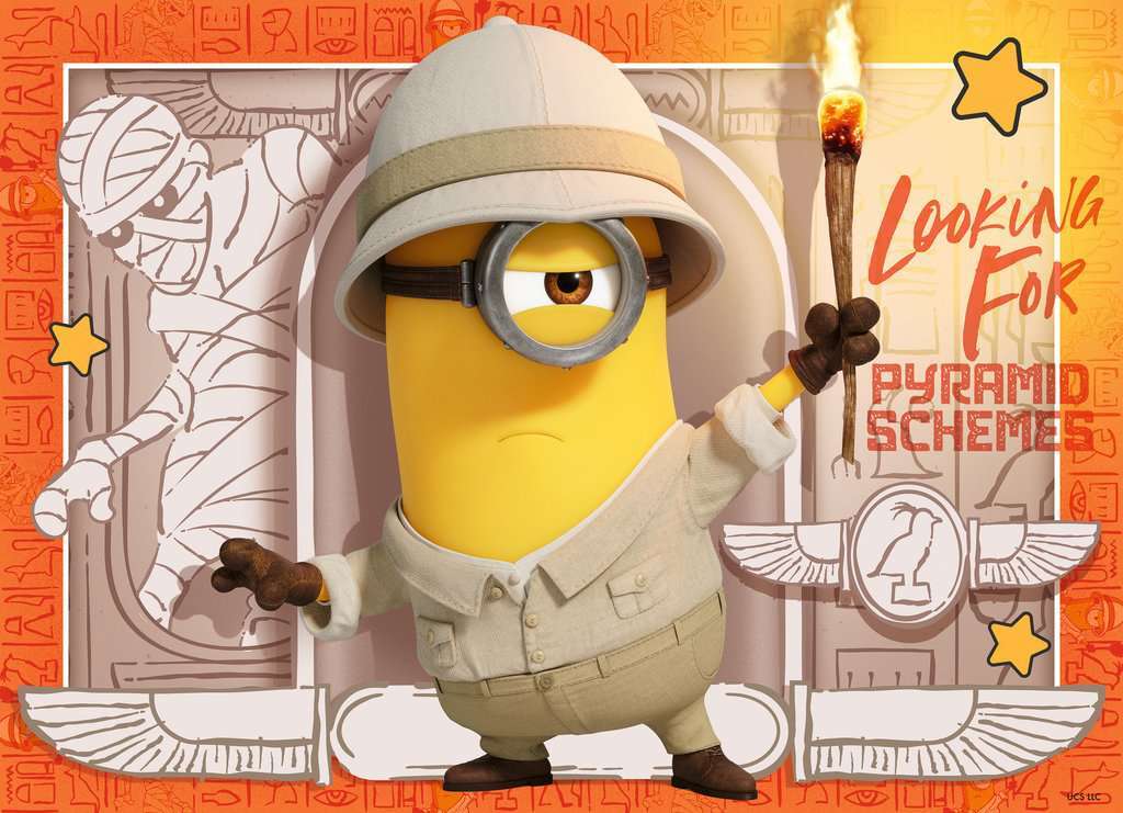 Minions 3 Ooops 4x100 Pc Puzzles