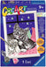 CreArt: Sleepy Kitties w/Gems 5x7