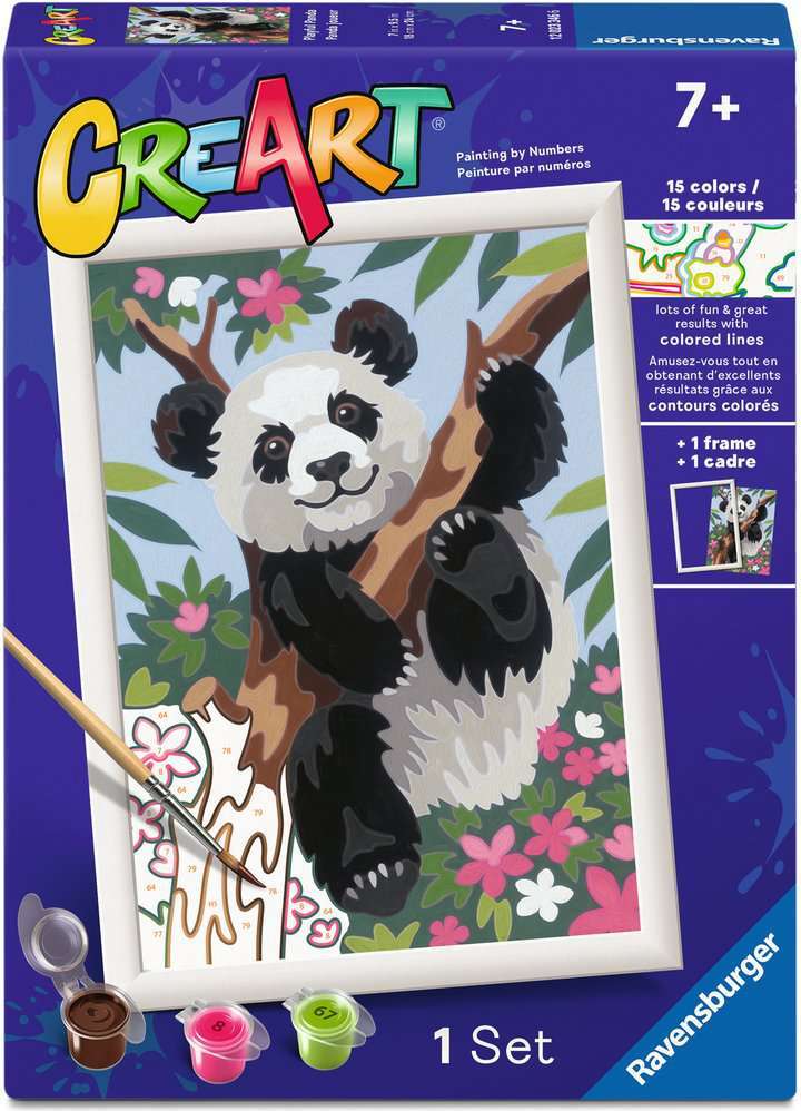 CreArt: Playful Panda 7x10