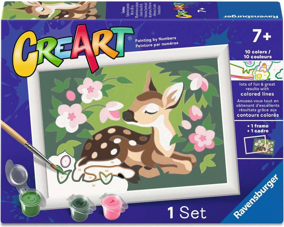 CreArt: Floral Fawn 5x7