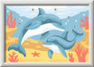 CreArt: Springing Dolphin w/Gems 5x7