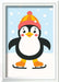 CreArt: Penguin in Snow 3x5