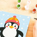 CreArt: Penguin in Snow 3x5