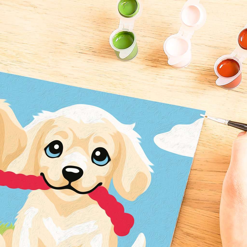 CreArt: Playing Puppies 5x7