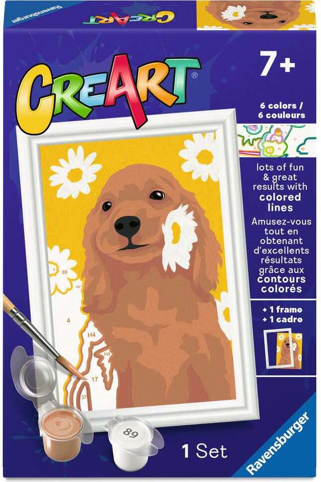 CreArt: Sunny Cocker Spaniel 3x5