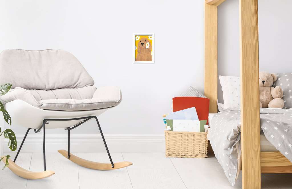 CreArt: Sunny Cocker Spaniel 3x5