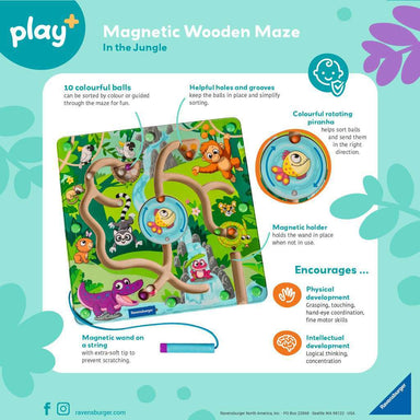 Magnetic Wooden Maze: Jungle*