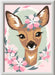 CreArt: Paint-By-Number Delightful Deer w/Gems 5x7