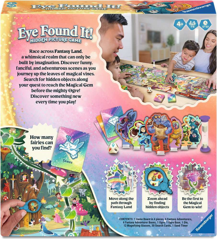 Eye Found It!  Fantasy Board Game 