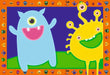 CreArt Jr:  Paint-By-Number - Silly Monsters (2 images)