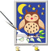 CreArt - PBN Cute Owl - Paint by numbers for kids 7 years up