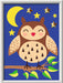 CreArt - PBN Cute Owl - Paint by numbers for kids 7 years up