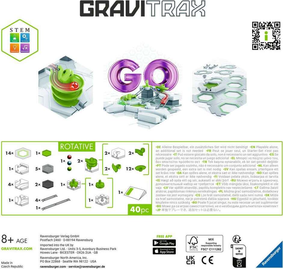 GraviTrax Go: Rotative