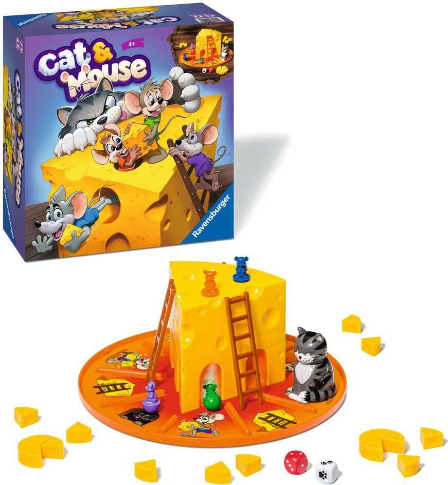 Family Game Cat & Mouse - Game for kids 4 years up