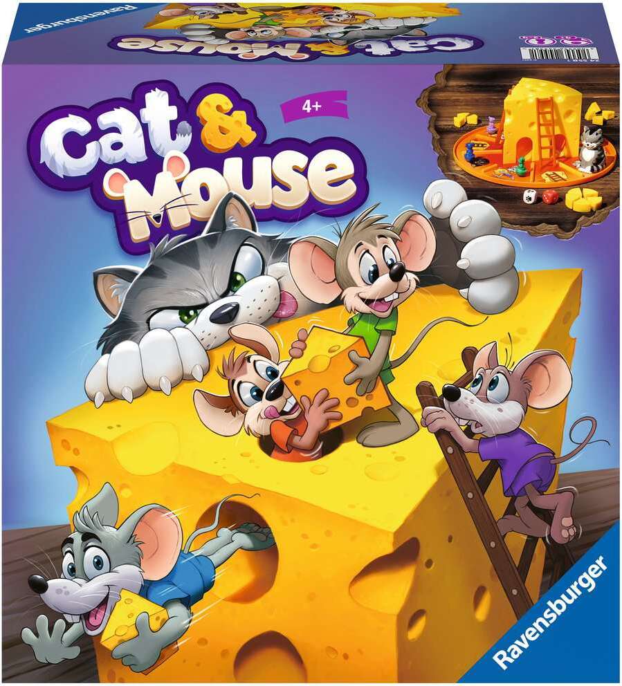 Family Game Cat & Mouse - Game for kids 4 years up