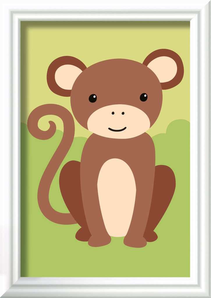 CreArt: Wild Monkey 3x5