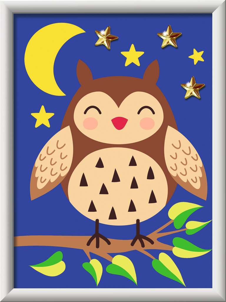 CreArt: Cute Owl 5x7